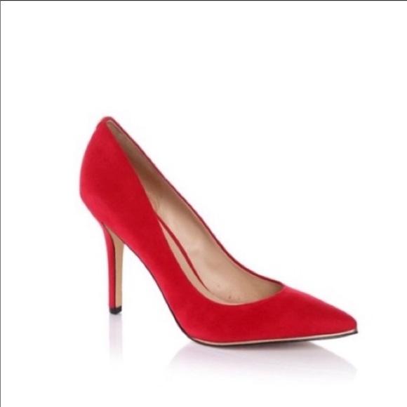 guess shoes red heels